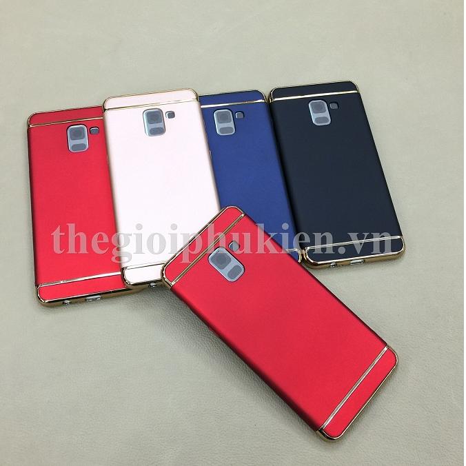 Ốp lưng 3 mảnh thời trang cho Samsung Galaxy A8 Plus 2018 - Hàng nhập khẩu