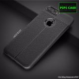 Ốp lưng iphone 7 plus pipicase autofocus da màu đen