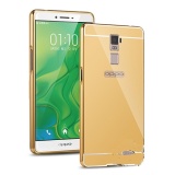 Ốp lưng cho OPPO R7 Plus nguyên khối gương (Vàng)