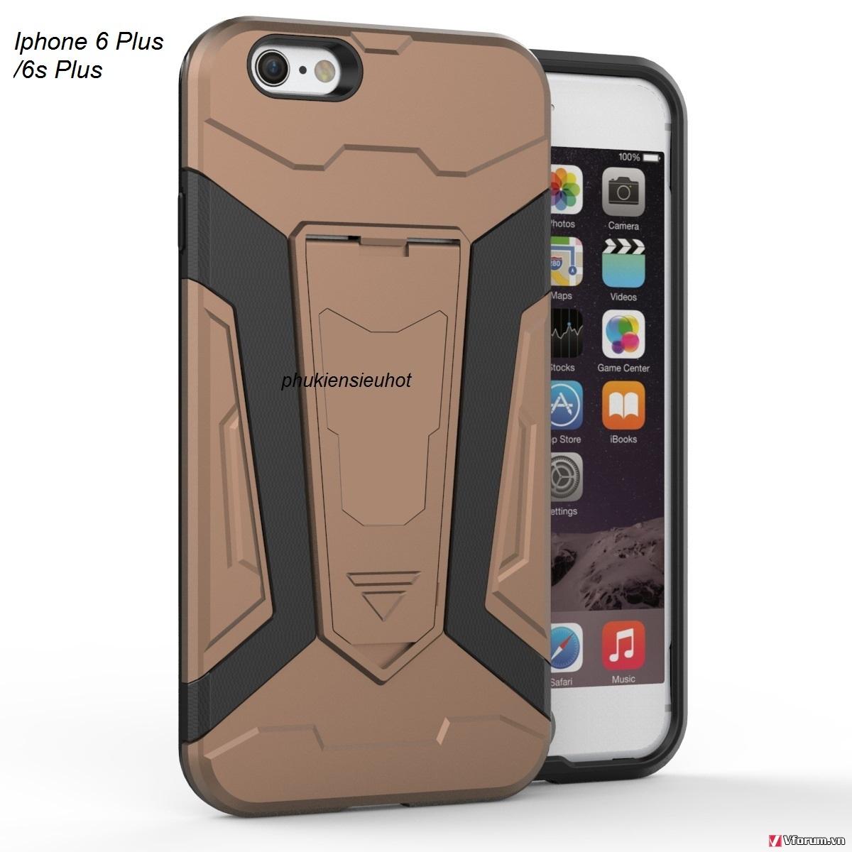 Ốp lưng chống sốc Iron Man Iphone 6 Plus / 6s Plus