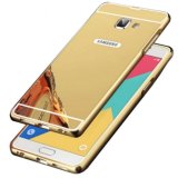 Ốp lưng dành cho Samsung Galaxy A7-2016 nguyên khối gương (Vàng)