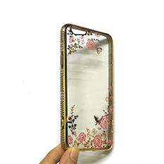Ốp lưng dẻo đính đá hoa văn oppo f1s / f1s 2017 / a59 / a1601