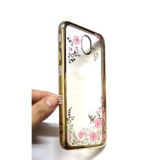 Ốp Lưng dẻo đính đá hoa văn Samsung Galaxy J7 Pro / J730