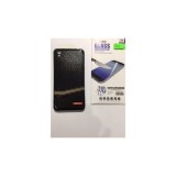 Ốp lưng dẻo giả da cho điện thoại Oppo A37/neo9 (Đen) tặng kèm 1 kính cường lực trong suốt