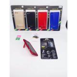 Ốp lưng IPAKY 360 độ có đế chống cho IP6/6S + Tặng miếng dán kính cường lực