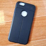 Ốp lưng iphone 6 / 6s dẻo vân da chỉ bóng cao cấp