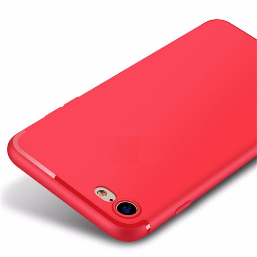 Hình ảnh Ốp lưng iPhone 7 Silicon dẻo Đỏ (RED)