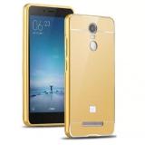 Ốp lưng nguyên khối gương vàng cho xiaomi MI note 4