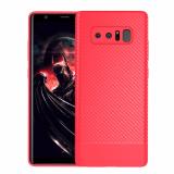 Ốp lưng nhựa vân carbon chống sốc giành cho Galaxy Note 8