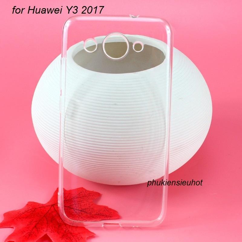 Ốp lưng silicon cao cấp cho huawei y3 2017