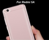Ốp lưng silicon trắng trong Xiaomi Redmi 5A, tặng cường lực Full màn