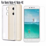 Ốp lưng silicon xiaomi Redmi Note 4X ,Tặng kính cường lực