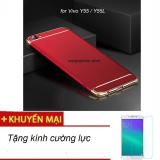 Ốp lưng thời trang cao cấp cho Vivo Y55/ Y55L  , tặng kính cường lực