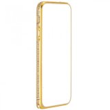 Ốp viền nhôm đính đá dành cho Iphone 5/5S/SE - Meral Bumper