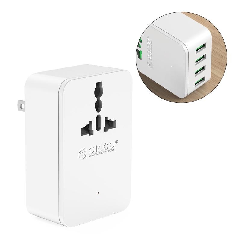 Bảng giá ORICO S4U 20W Universal Power Plug Travel Converting Adapter with 4 USB Charging Ports AU - intl Phong Vũ