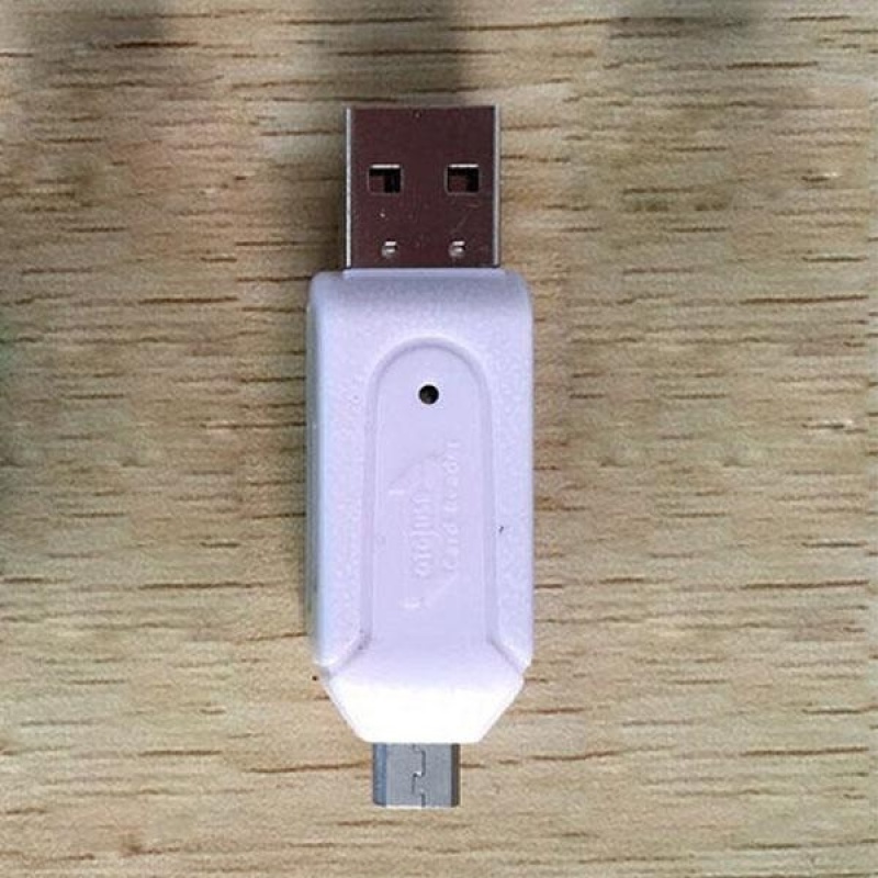 Bảng giá OTG Adapter SD T-Flash Memory Card Reader USB 2.0+ Micro USB for Smart Phone PC. - intl Phong Vũ