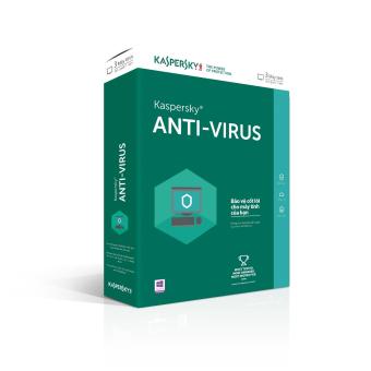 Phần mềm diệt virus Kaspersky Anti-Virus 3 PCS-2017