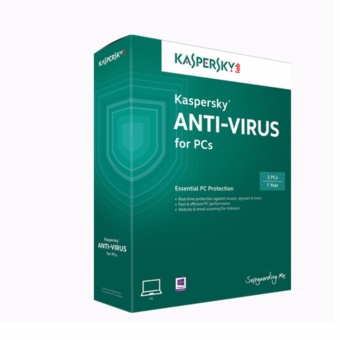 Phần mềm diệt Virus Kaspersky Anti-Virus Security 3PC 2017  