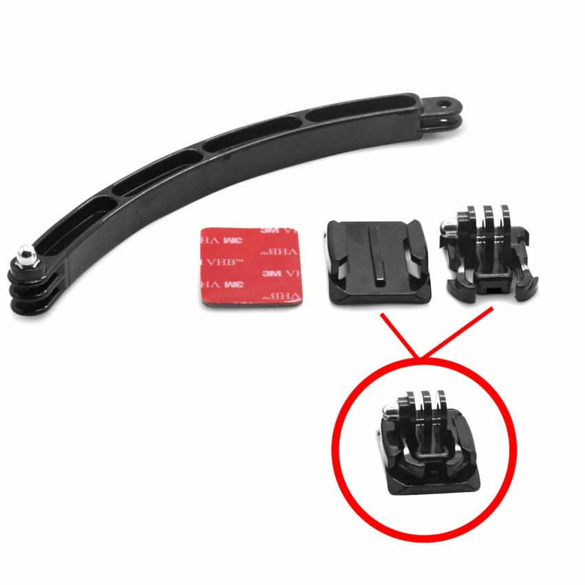 Hình ảnh Phụ Kiện 4 món hỗ trợ camera ( Đòn Bẩy mũ bảo hiểm và khóa )