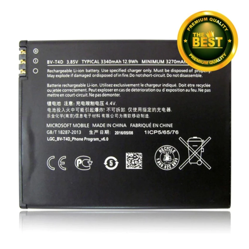 Pin nokia lumia 950 xl - bv-t4d 3340mah