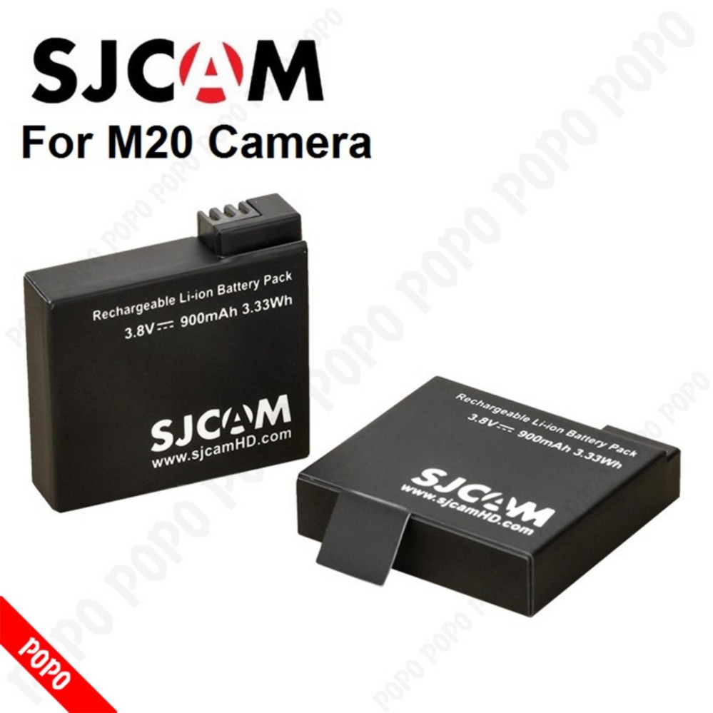 Pin SJCAM M20 900mAh 3.8V (1 viên), đúng dung lượng, sạc nhiều lần, Pin SJCAM chính hãng