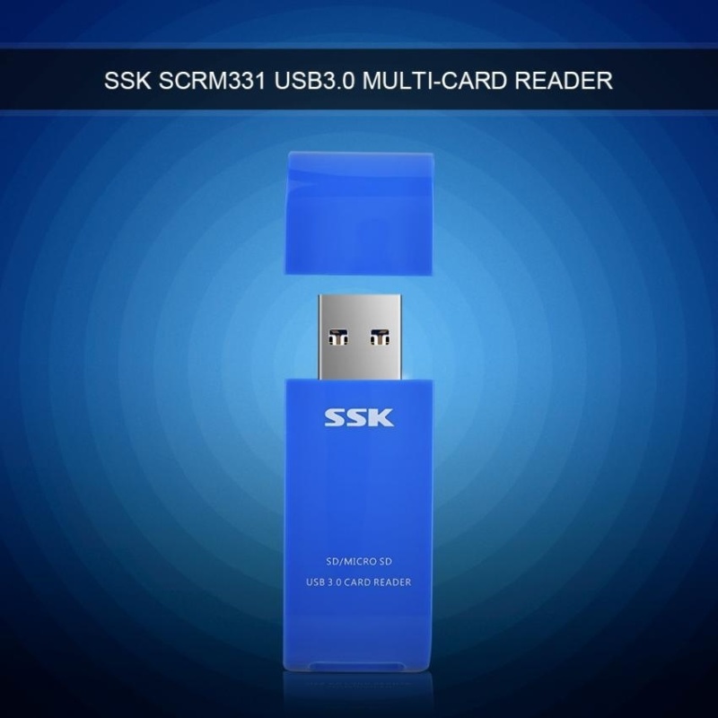 Bảng giá Portable 5 Gbps High speed 2 in 1 USB 3.0 SD / TF Micro SD Memory Card Reader - intl Phong Vũ