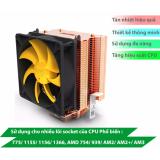 Quạt làm mát cpu đa năng dùng cho nhiều loại main,socket 775/ 1155/ 1156/ 1366, amd 754/ 939/ am2/ am2+/ am3 pccooler s83