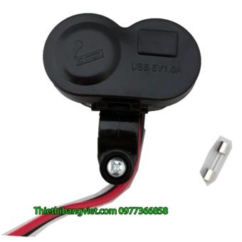 Sạc điện Thoại 1.5A Gắn Trên Xe Máy Và Lỗ Cắm Tẩu Hút Thuốc 12VYF-122 May 2018 - 3 Sạc điện thoại 1.5A gắn trên xe máy và lỗ cắm tẩu hút thuốc 12VYF-122 - 3