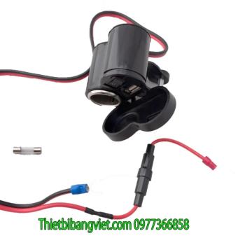 Sạc điện Thoại 1.5A Gắn Trên Xe Máy Và Lỗ Cắm Tẩu Hút Thuốc 12VYF-122 May 2018 - 5 Sạc điện thoại 1.5A gắn trên xe máy và lỗ cắm tẩu hút thuốc 12VYF-122 - 5