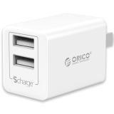 Sạc điện thoại 2 cổng usb 12w orico wha-2u-wh