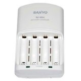 Sạc pin aa aaa sanyo nc-mqn06