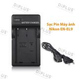 Sạc pin máy ảnh nikon en-el9 nikond3000 d5000 d5100 d60 d40 d40x cameras enel9 enel9a