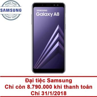 Samsung Galaxy A8 32GB RAM 4GB 5.6inch (Tím xám) - Hãng phân phối chính thức  