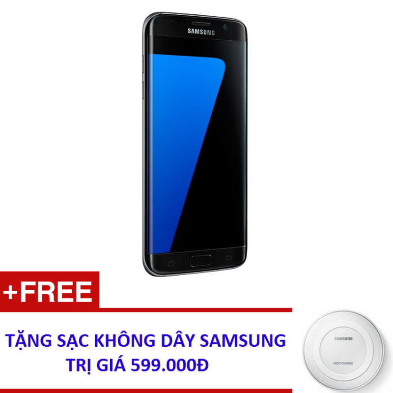 Samsung Galaxy S7 Edge 32GB G935 (Đen) - Hàng nhập khẩu + Tặng sạc nhanh không dây Samsung