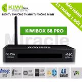 Hộp android tivi box kiwibox s8 pro - phân phối bởi miracles company
