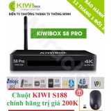 SIÊU PHẨM Android Tivi Box KIWIBOX S8 PRO + Tặng Chuột KIWI S188 trị giá 200K