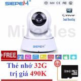Siêu phẩm CAMERA IP SIEPEM S6319 (1.3MP, 6 mắt hồng ngoại) + Tặng Thẻ Nhớ 32G trị giá 490K - Phân phối bởi Miracles Company