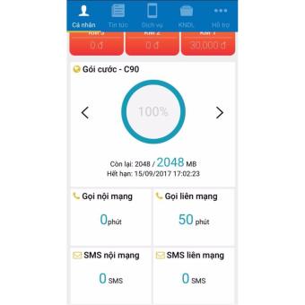 SIM 4G Mobifone Gói Cước C90 Nghe Gọi Thả Ga May 2018 - 3 SIM 4G Mobifone gói cước C90 nghe gọi thả ga - 3