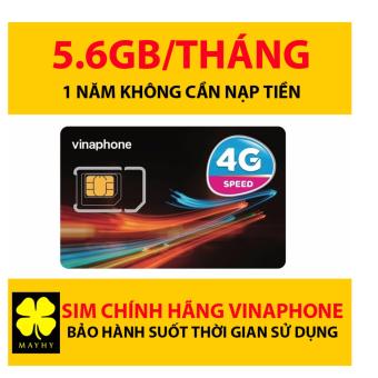 Sim 4G Vinaphone trọn gói 12 tháng không nạp tiền (5.5GB/1 tháng)  