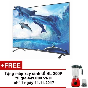 Smart TV ASANZO 50 inch 4K - Model AS50U8 + Tặng máy xay sinh tố BL-200P trị giá 449,000 VNĐ...