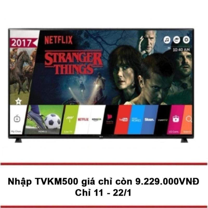 Bảng giá Smart TV LED LG 49 inch Full HD - Model 49LJ550T (Đen) - Hãng phân phối chính thức