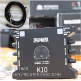 Soundcard XOX K10 ( có kèm zack 3.5 mm 4 khấc ) karaoke online - livestream