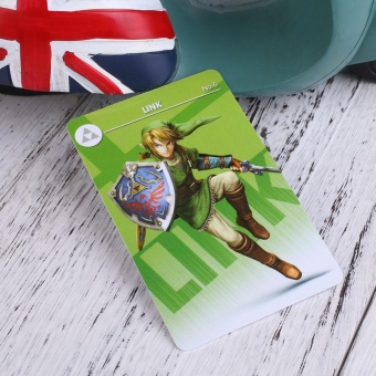 Super Smash Bros SSB Link Amiibo NFC Tag Card Zelda For Switch NS Game - intl  