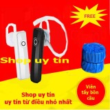 Tai nghe Bluetooth M165 nghe nhạc tặng 1 viên tẩy bồn câu xịn