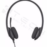 Tai nghe chụp tai có dây kèm mic chống ồn logitech h340 âm thanh kỹ thuật số - hãng phân phối chính thức