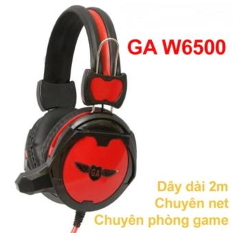 Tai nghe chuyên game Lamino GA W6500 (Đỏ)  