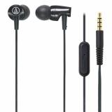 Tai nghe nhét tai In-ear có mic Audio Technica ATH-CLR100iS (Đen)