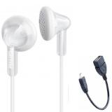 Tai nghe nhét tai philips she3010 và tặng cáp otg