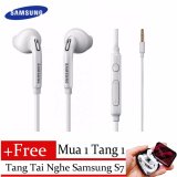 Tai nghe nhét tai samsung galaxy s7 2017 + tặng 01 tai nghe samsung s7 new 100% fullbox
