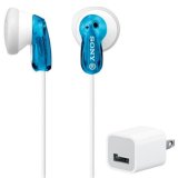 Tai nghe nhét tai sony mdr-e9lp và tặng cốc sạc